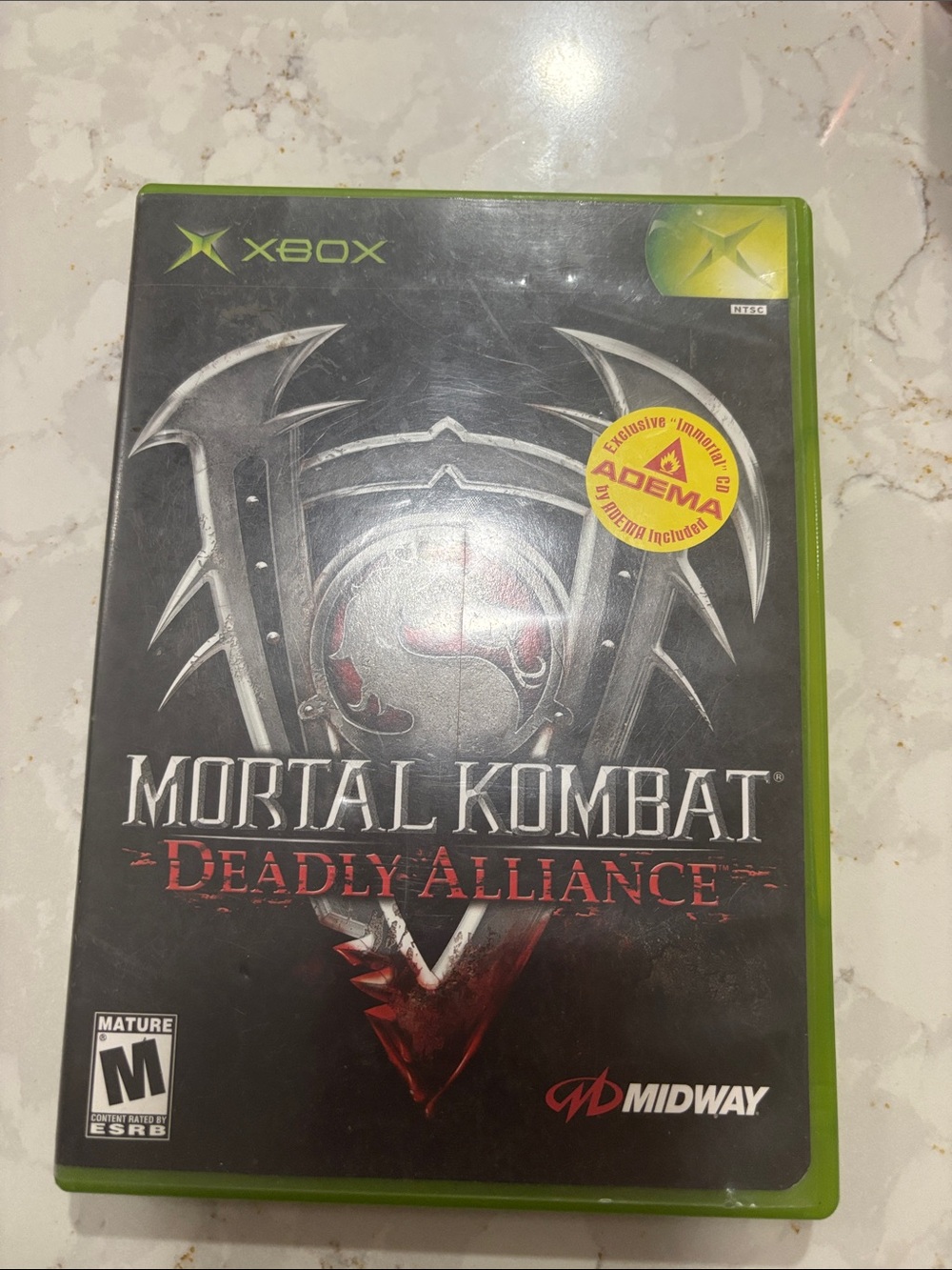 Xbox- mortal kombat deadly alliance game